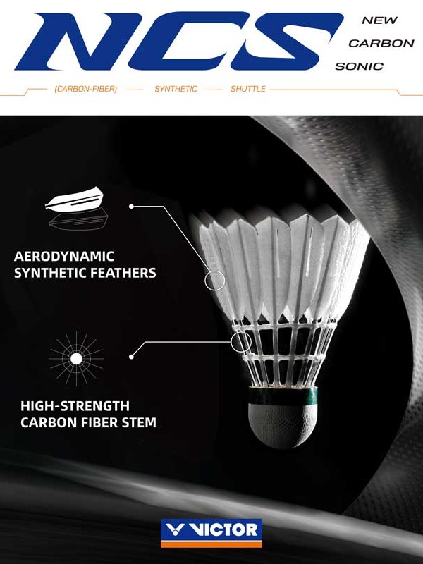 Badminton žogice Victor Carbonsonic NCS