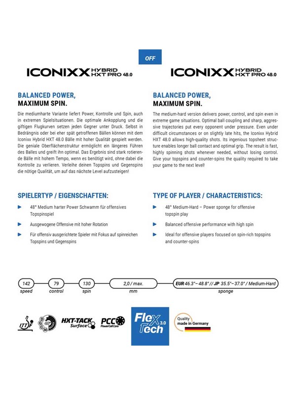 Guma GEWO Iconixx Hybrid HXT Pro 48