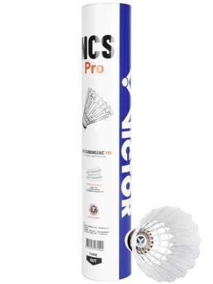 Badminton žogice Victor Carbonsonic NCS Pro - Hitrost 78