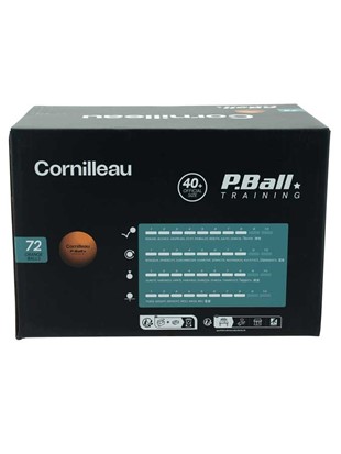Žogice za namizni tenis Cornilleau P-BALL ABS Training* x72 oranžne