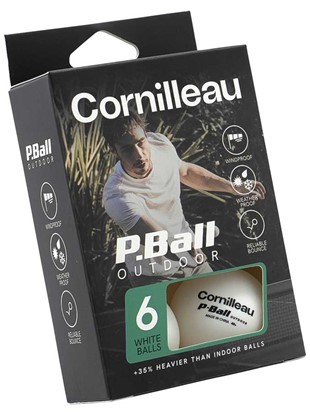 Žogice za namizni tenis Cornilleau P-ball Outdoor