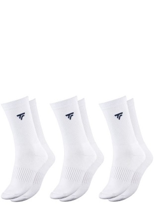 Tecnifibre nogavice Classic bele - 3 pack